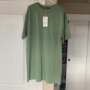 Zara oversized midi dress